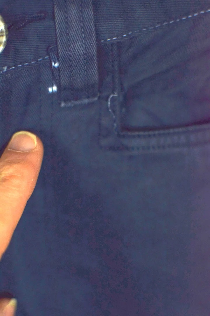 Blue Cargo Pants - Image 6