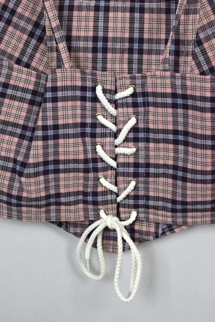 Reworked Ralph Lauren Brand Corset Top - Image 4