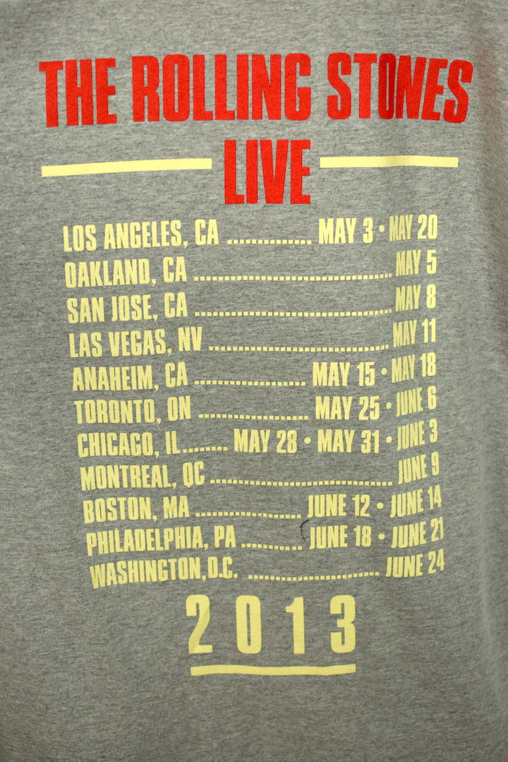 DEADSTOCK 2013 Rolling Stones Tour T-Shirt - Image 4