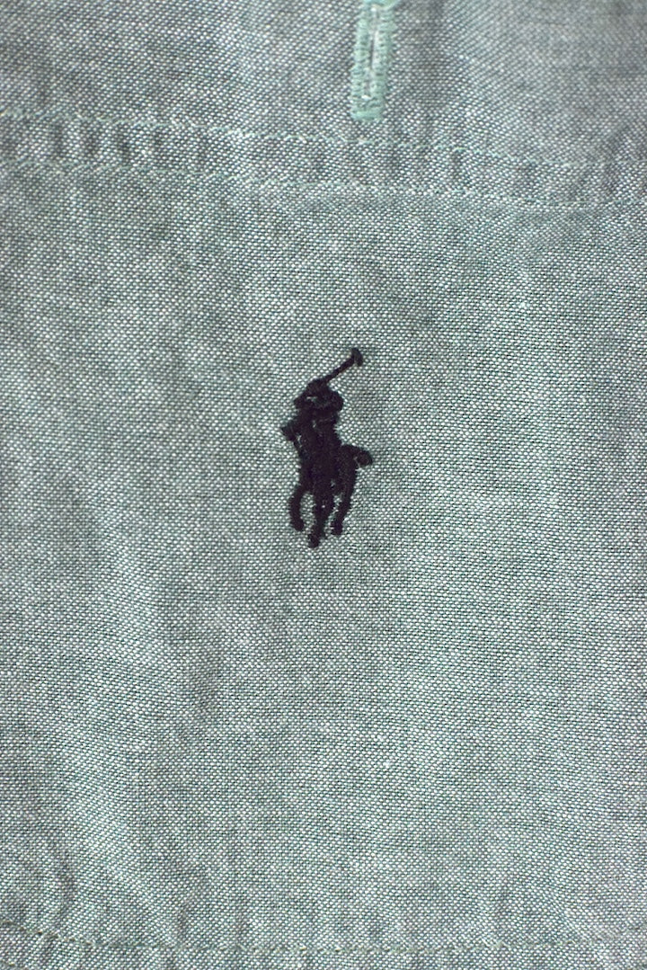 Reworked Cropped Ralph Lauren Brand Top - Image 3