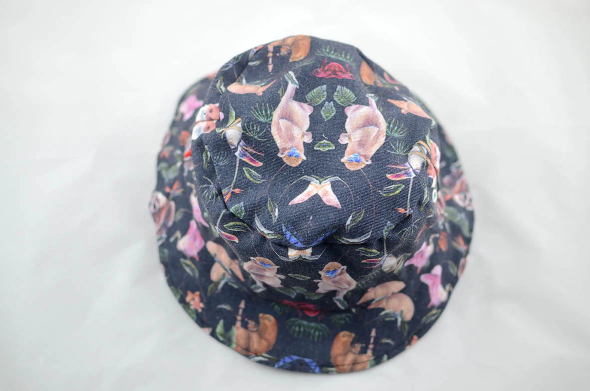 NEW Monkey Print Bucket Hat - Image 3