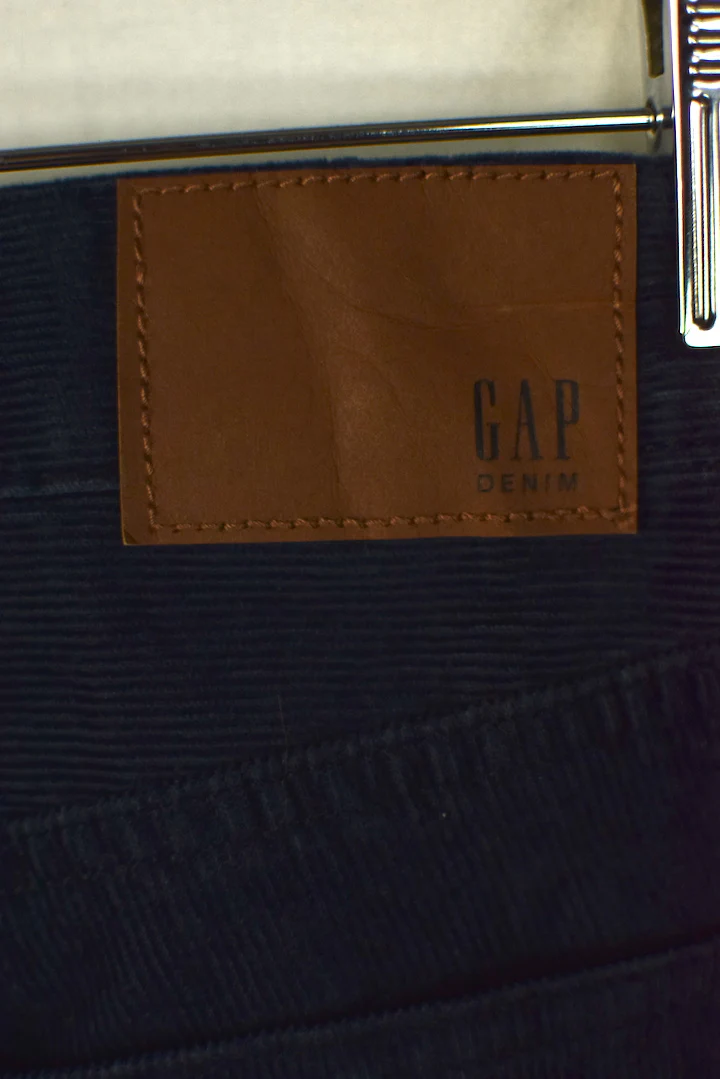 Navy Corduroy Pants - Image 3