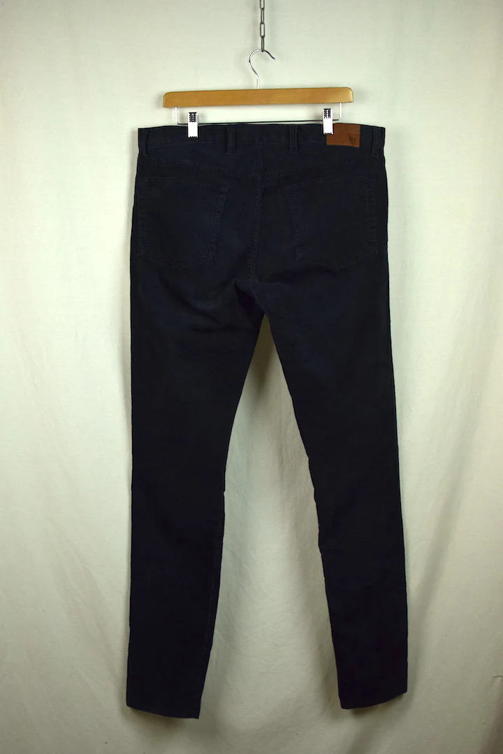 Navy Corduroy Pants - Image 4