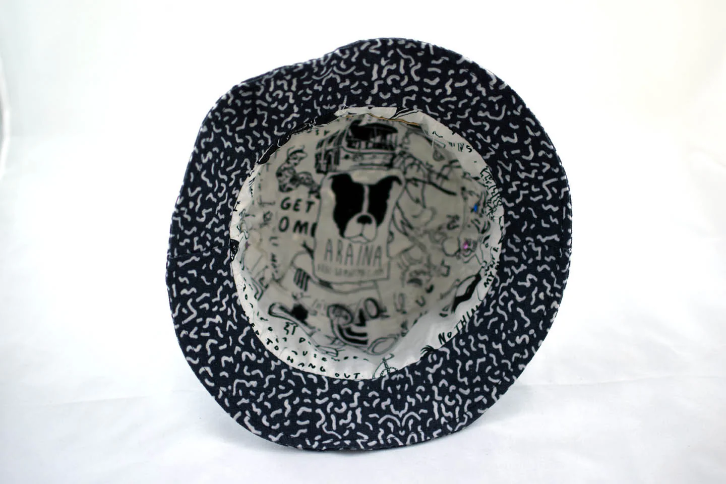 NEW Scribble Print Bucket Hat - Image 3