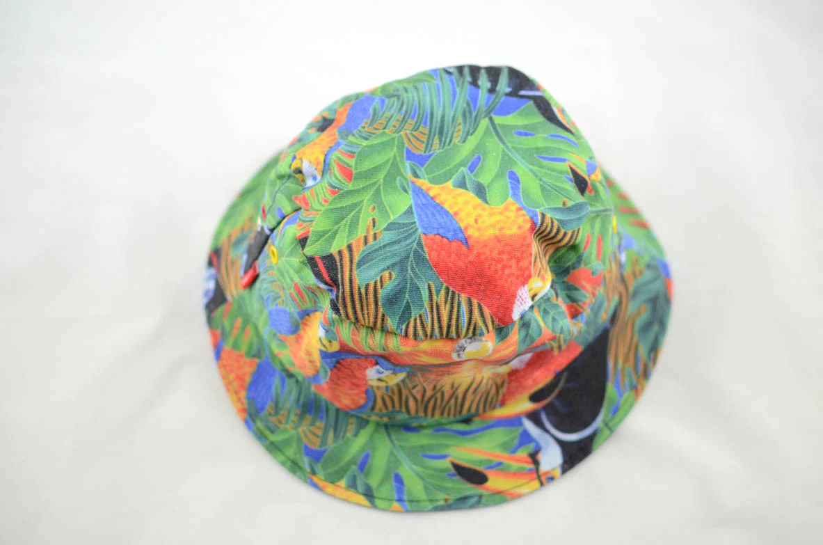 NEW Parrot Print Bucket Hat - Image 3