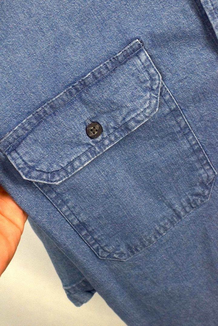 Wrangler Brand Short Sleeve Denim Shirt - Image 3