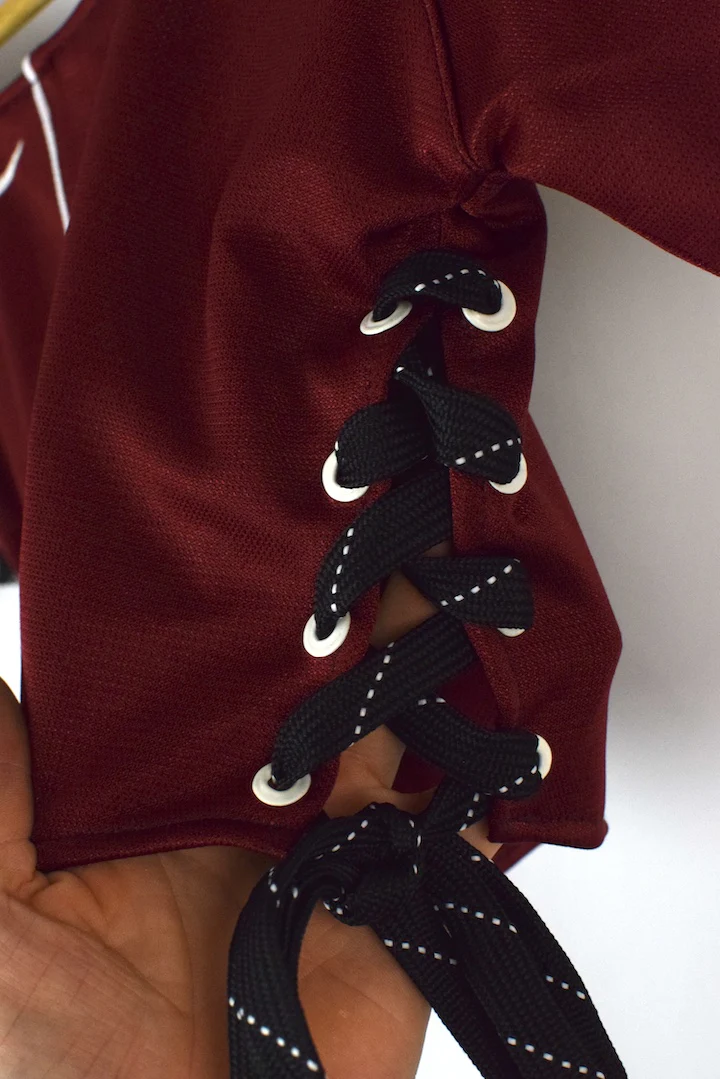 Reworked Nike Brand Crop Sports Top - Image 5