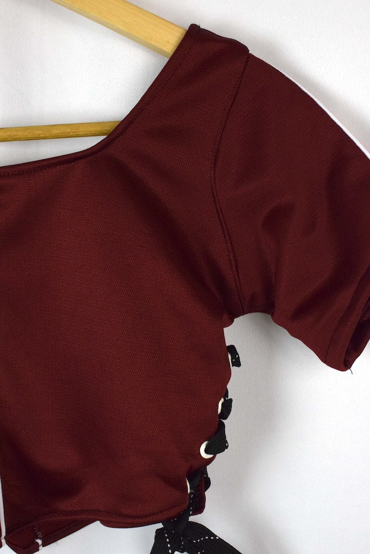 Reworked Nike Brand Crop Sports Top - Image 7